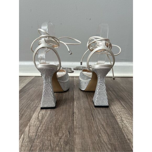 MACH & MACH Flare Heel Platform Sandals EU36/US6 $1175 - Picture 8 of 11